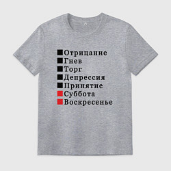 Мужская футболка Семь дней жизни