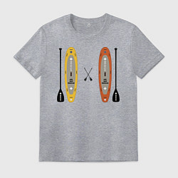 Мужская футболка Сап серфинг