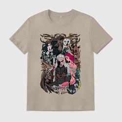 Мужская футболка The Witcher wild hunt