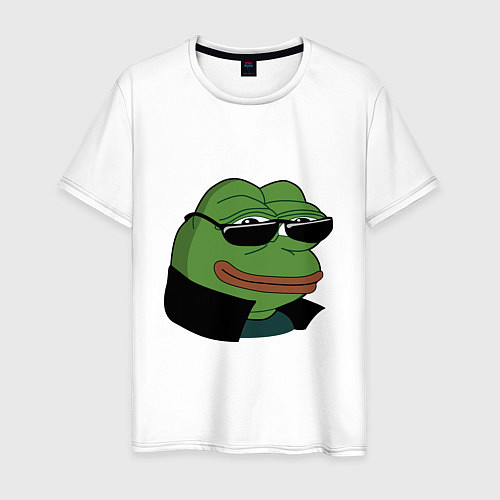 Мужская футболка Pepe в очках EZ / Белый – фото 1