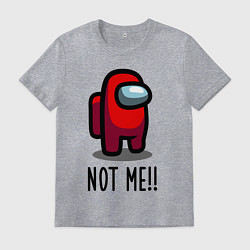 Мужская футболка Among Us, Not Me!