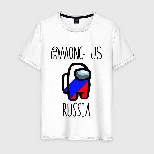 Мужская футболка AMONG US / Белый – фото 1