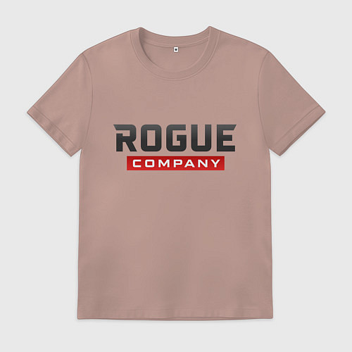 Мужская футболка Rogue Company / Пыльно-розовый – фото 1