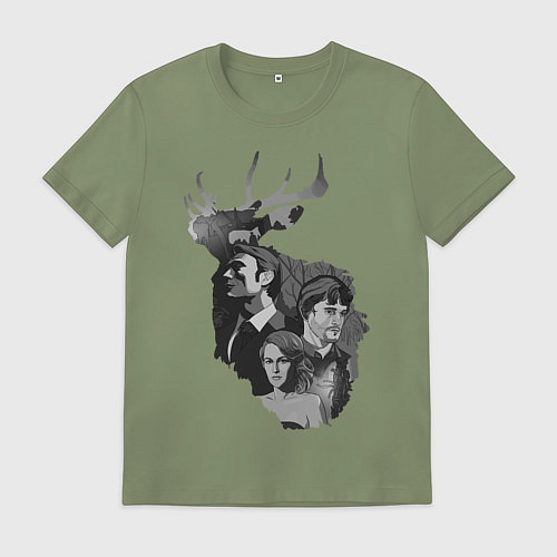 Мужская футболка Hannibal / Авокадо – фото 1