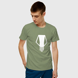 Футболка хлопковая мужская Bakugo t-shirt, цвет: авокадо — фото 2