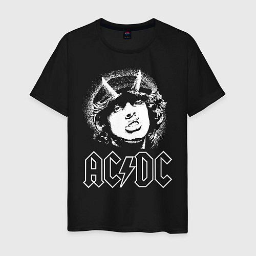 Мужская футболка ACDC Angus / Черный – фото 1