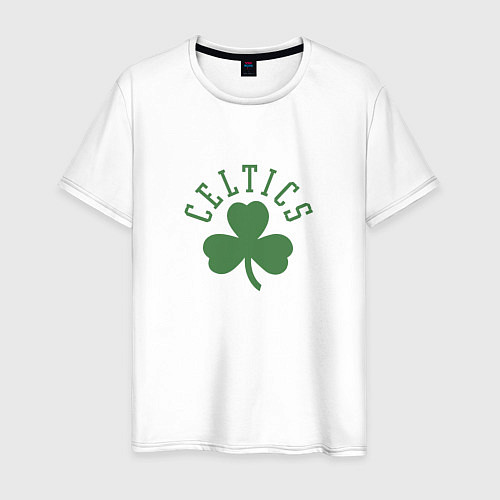 Мужская футболка Boston Celtics / Белый – фото 1