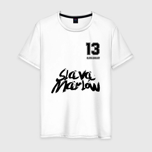 Мужская футболка Slava Marlow / Белый – фото 1