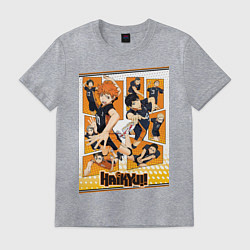 Мужская футболка Haikyuu Haikyu Haikuu