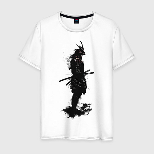 Мужская футболка Теневой самурай / Белый – фото 1