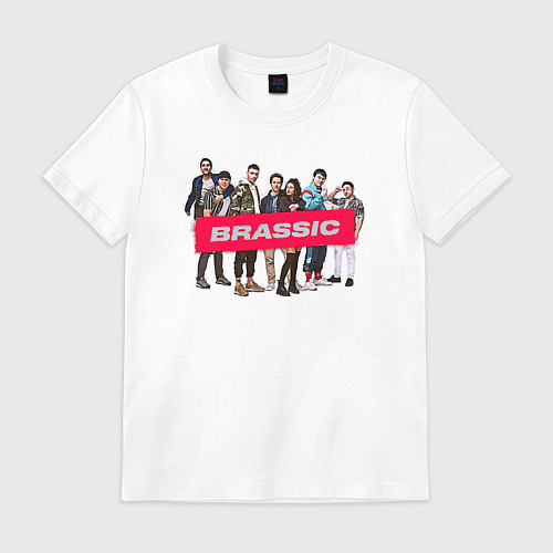 Мужская футболка Голяк Brassic / Белый – фото 1