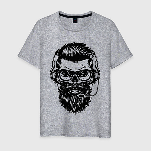 Мужская футболка Hipster / Меланж – фото 1