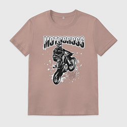 Мужская футболка Мотокросс