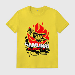 Мужская футболка CYBERPUNK 2077 SAMURAI