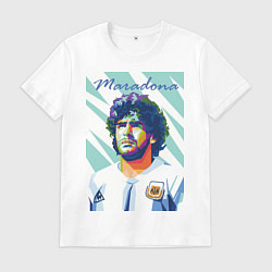 Мужская футболка Марадона золотой мальчик