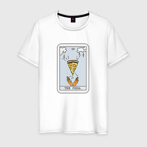 Мужская футболка Таро Пицца / Белый – фото 1