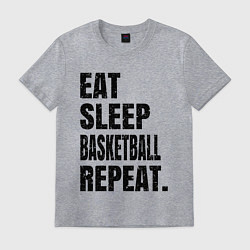 Мужская футболка EAT SLEEP BASKETBALL REPEAT