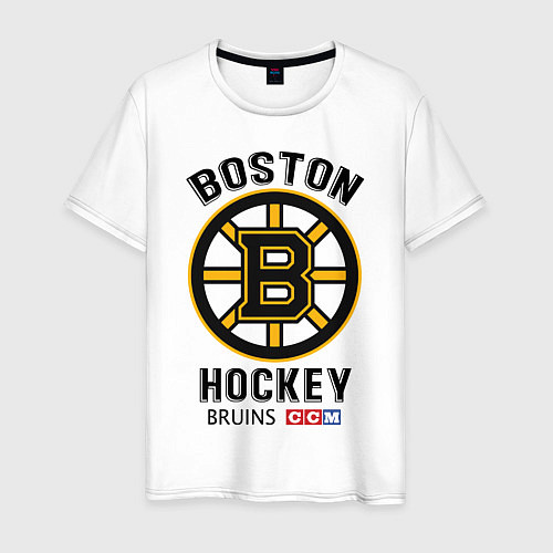 Мужская футболка BOSTON BRUINS NHL / Белый – фото 1