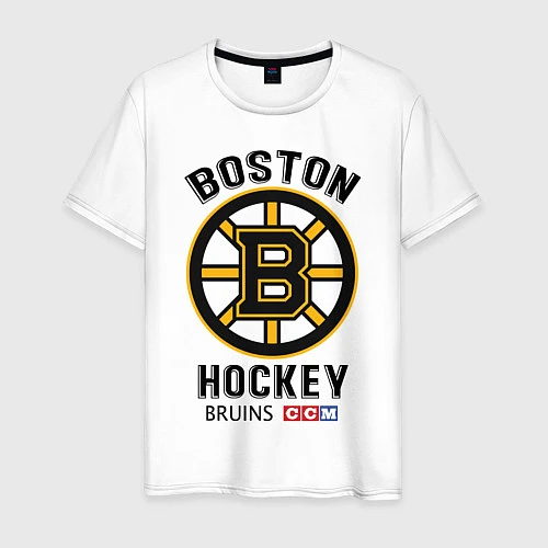 Мужская футболка BOSTON BRUINS NHL / Белый – фото 1