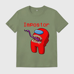 Мужская футболка AMONG US - IMPOSTOR