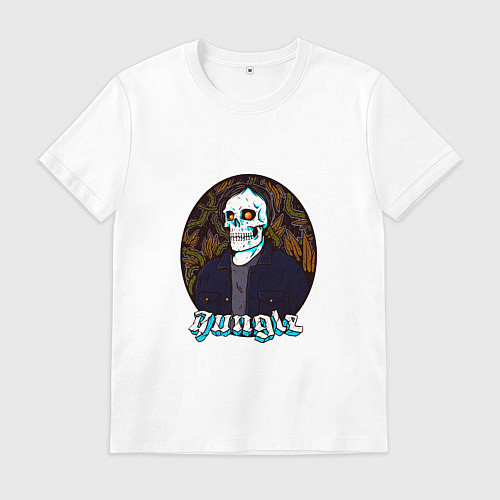 Мужская футболка Jungle / Белый – фото 1
