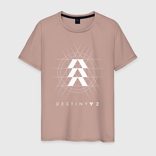 Мужская футболка DESTINY, HUNTER / Пыльно-розовый – фото 1