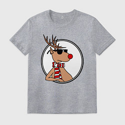 Мужская футболка Олень Хипстер