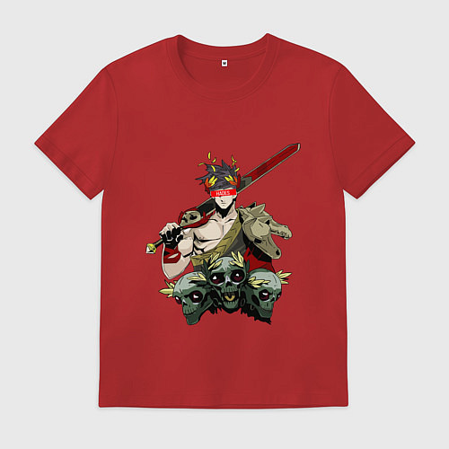 Мужская футболка HADES ЗАГРЕЙ / Красный – фото 1