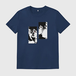 Мужская футболка Черный клевер