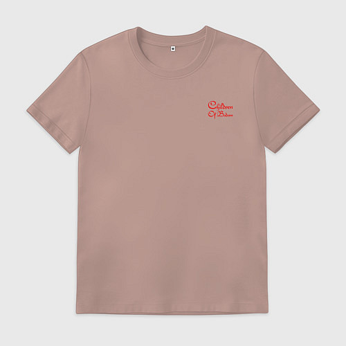 Мужская футболка Children of Bodom спина Z / Пыльно-розовый – фото 1