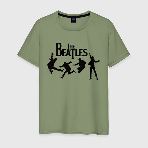 Мужская футболка The Beatles / Авокадо – фото 1