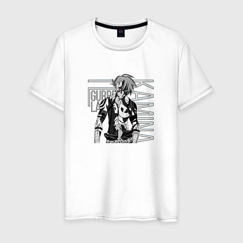 Мужская футболка Гуррен-Лаганн / Белый – фото 1