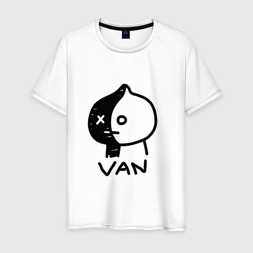 Мужская футболка VAN ВАН / Белый – фото 1