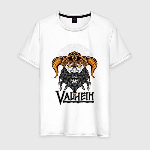 Мужская футболка Valheim / Белый – фото 1