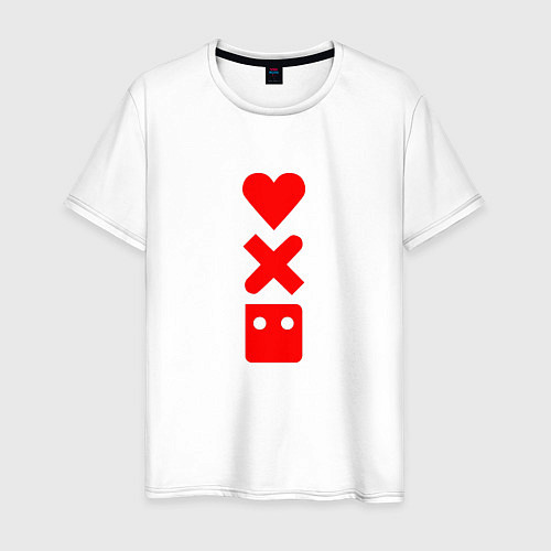 Мужская футболка Любовь смерть и роботы / Белый – фото 1