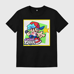 Мужская футболка Friday Night Funkin Boyfriend