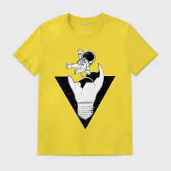 Мужская футболка Космонавт падает