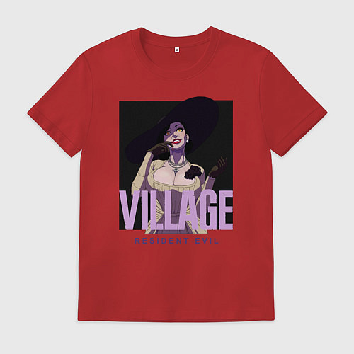 Мужская футболка Resident evil vampire / Красный – фото 1