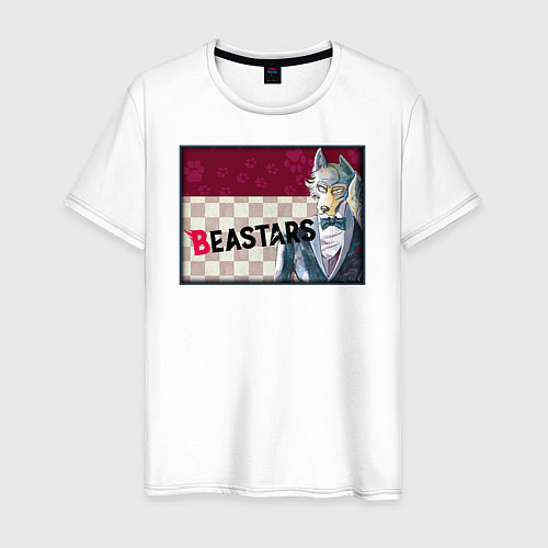 Мужская футболка BEASTARS / Белый – фото 1
