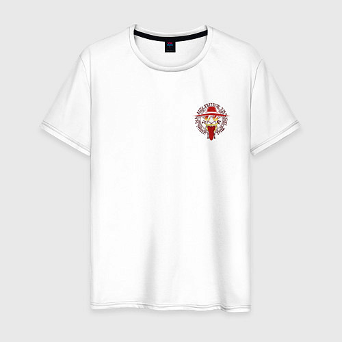 Мужская футболка Hellsing logo / Белый – фото 1