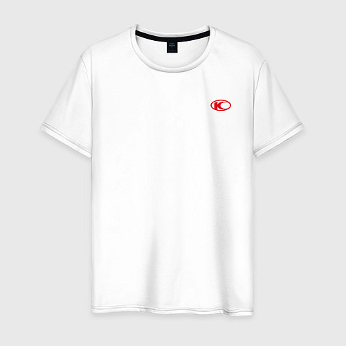Мужская футболка KYMCO Мото Лого Z / Белый – фото 1