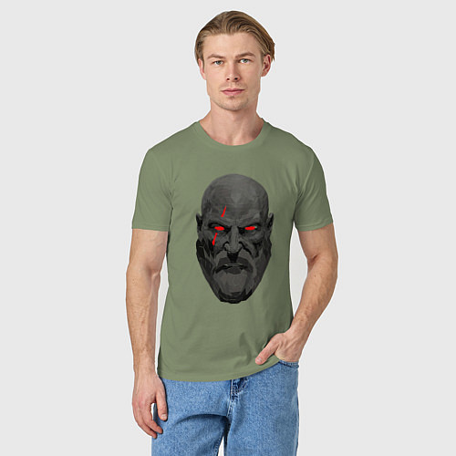 Мужская футболка Kratos ART / Авокадо – фото 3