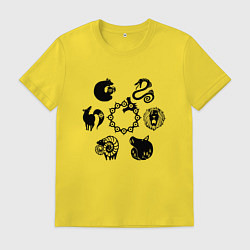 Мужская футболка 7 СМЕРТНЫХ ГРЕХОВ SEVEN DEADLY SINS Z