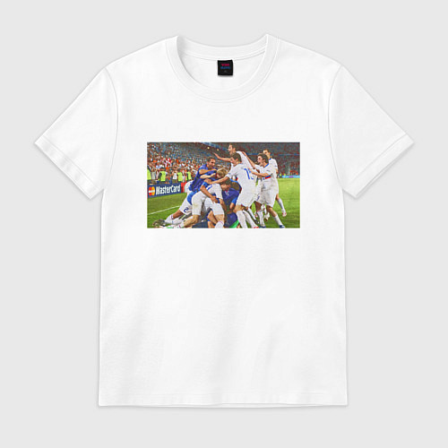 Мужская футболка Russian national football team / Белый – фото 1