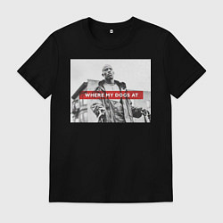 Мужская футболка DMX - Where my dogs at