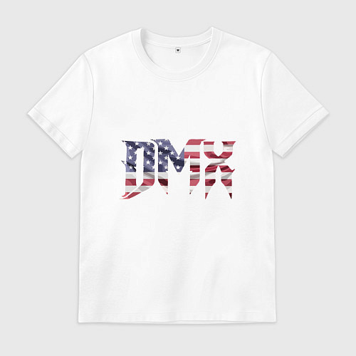 Мужская футболка DMX USA / Белый – фото 1