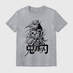 Мужская футболка Иноске Хашибира Kimetsu no Yaiba
