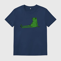 Мужская футболка Лягушка приуныла