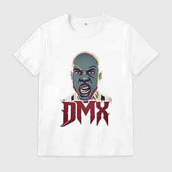 Футболка хлопковая мужская DMX Evil, цвет: белый