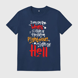 Мужская футболка I am on the wrong